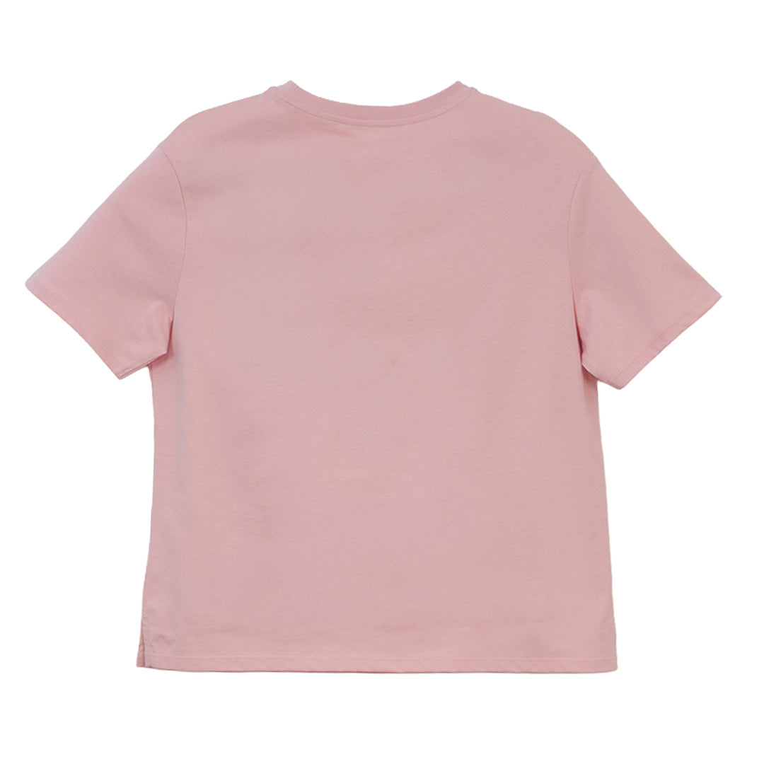 GIORDANO Women's Cotton Jersey Crew Neck Boyfriend Fit Printed Tee (05396256)