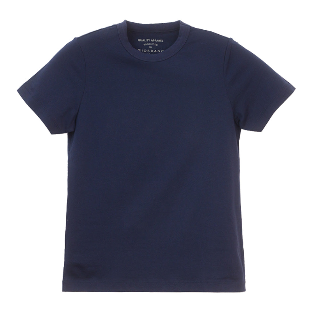 GIORDANO Women's Cotton Jersey Crew Neck Comfort Fit Tee (05322246)