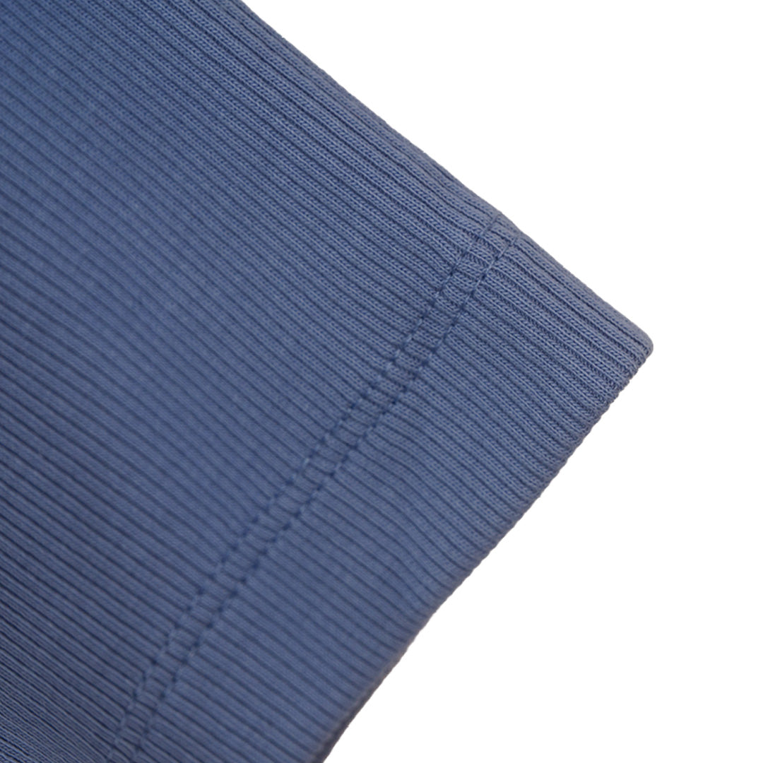 GIORDANO Women's Beau Monde Cotton Polyester Spandex Ribbed Slim Fit Solid Polo (13314207)