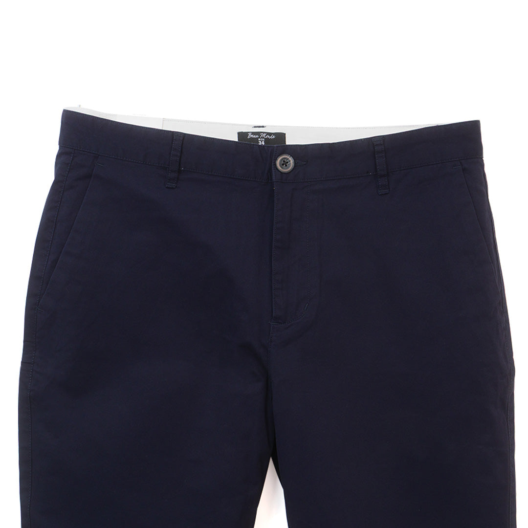 GIORDANO Men's Beau Monde Cotton Polyester Twill Mid Rise Regular Fit Pants (13113224)