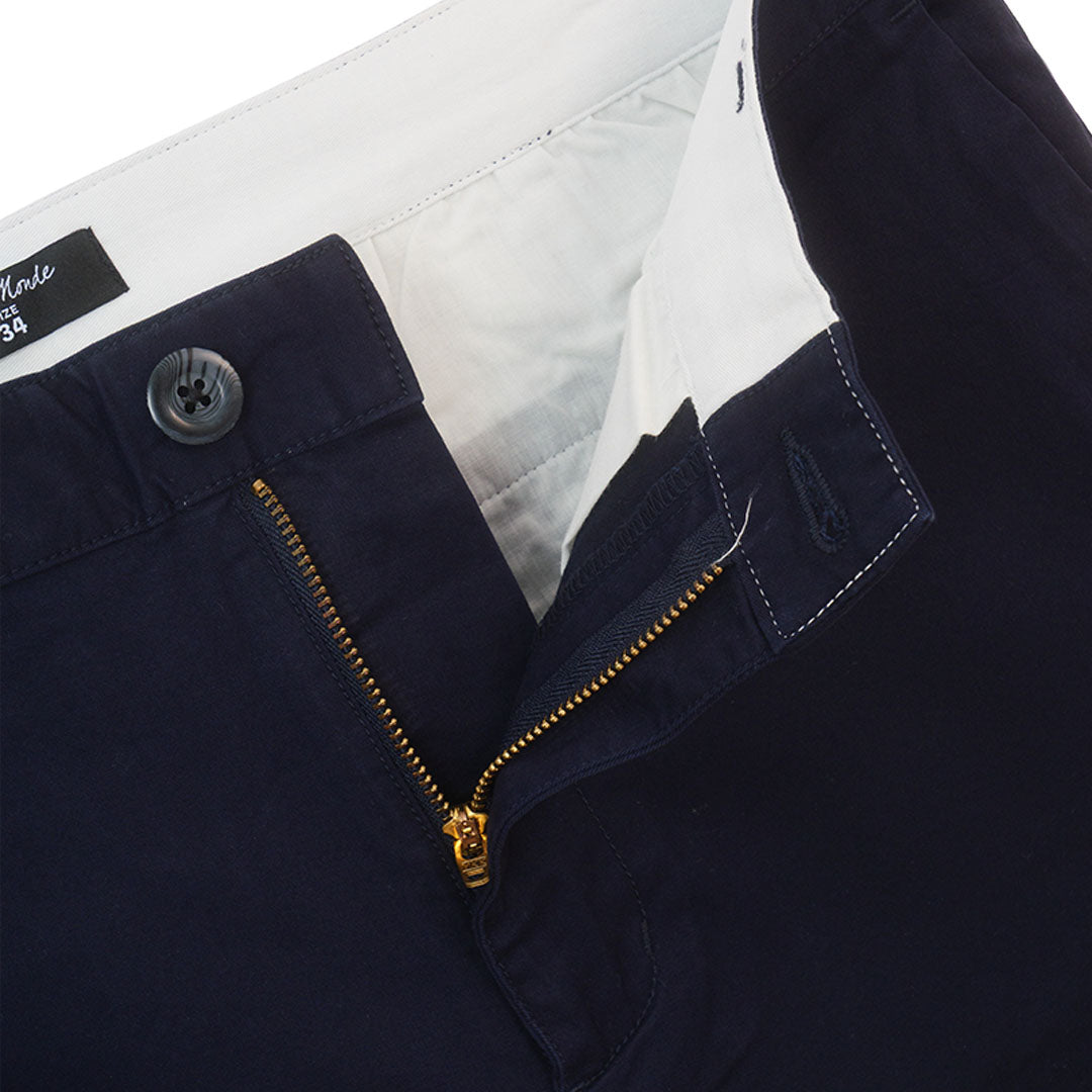 GIORDANO Men's Beau Monde Cotton Polyester Twill Mid Rise Regular Fit Pants (13113224)