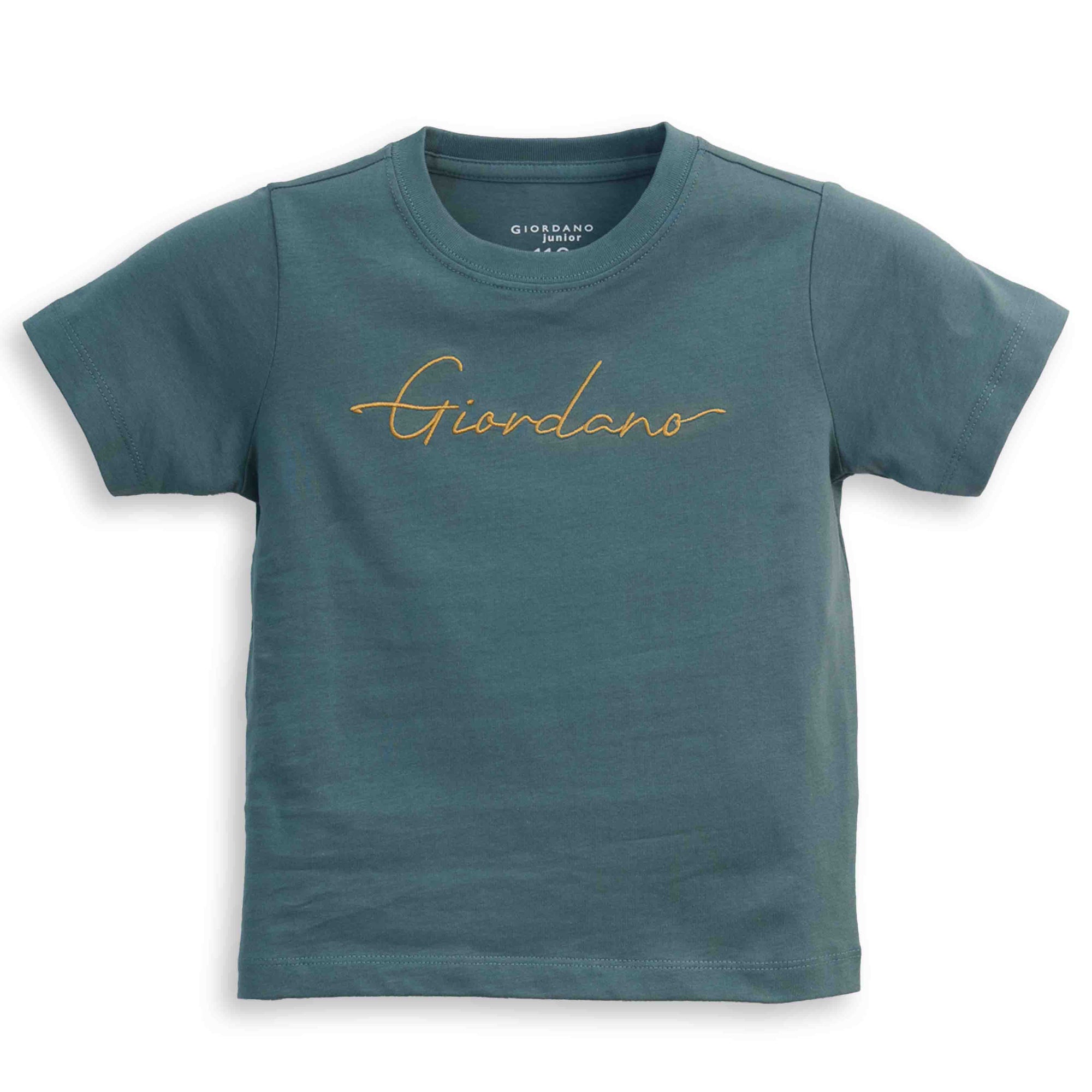 GIORDANO Junior Signature Logo Regular Fit Tee (03086203)