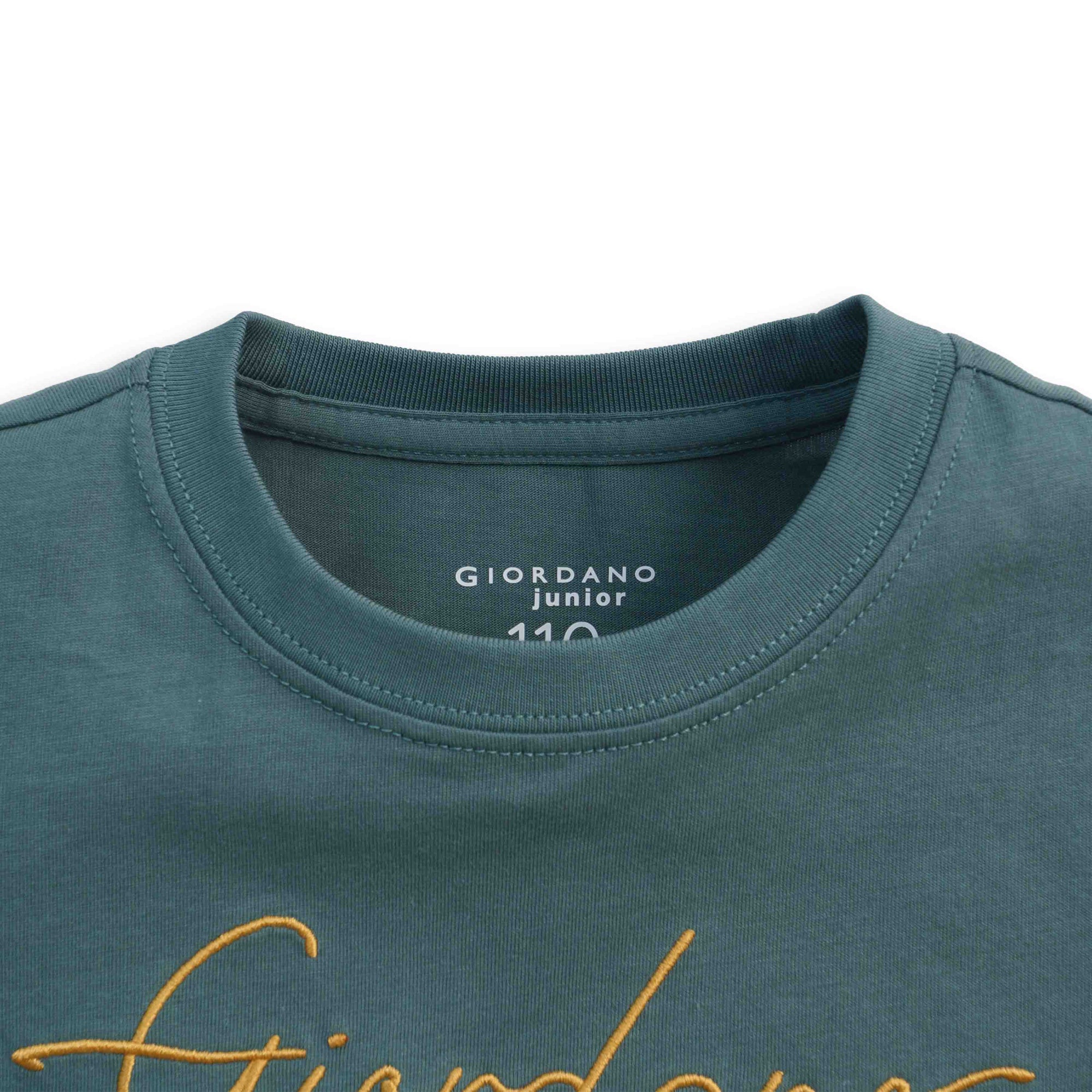 GIORDANO Junior Signature Logo Regular Fit Tee (03086203)