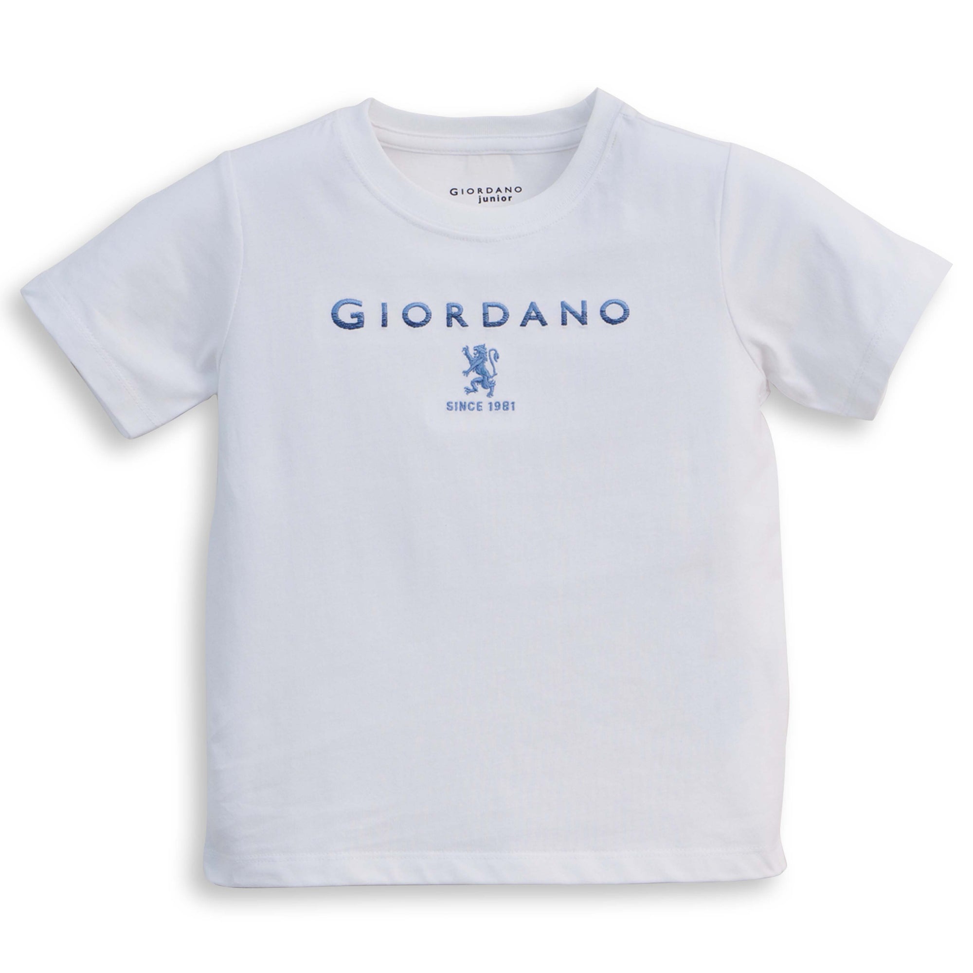 GIORDANO Junior Regular Fit Lion Logo Tee (03086202)