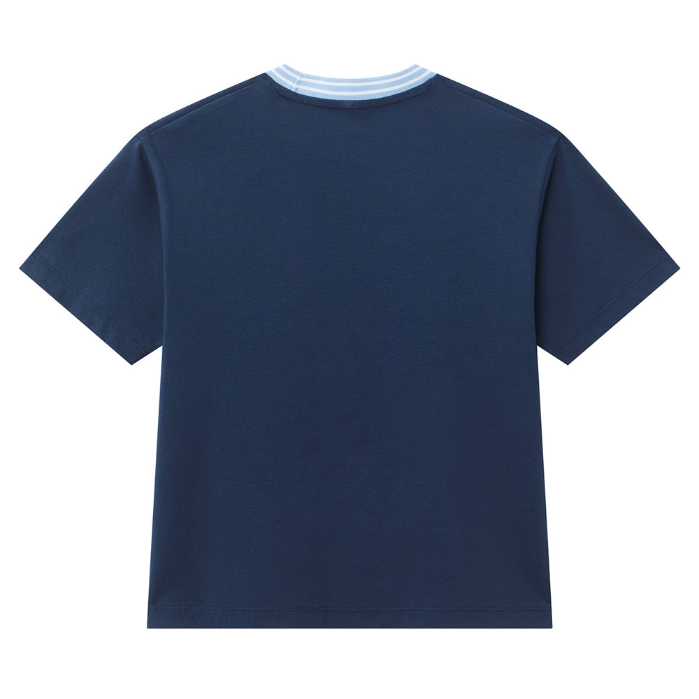 GIORDANO Junior x Chiikawa Sorona Jersey Crew Neck Relax Fit Printed Tee (03086301)