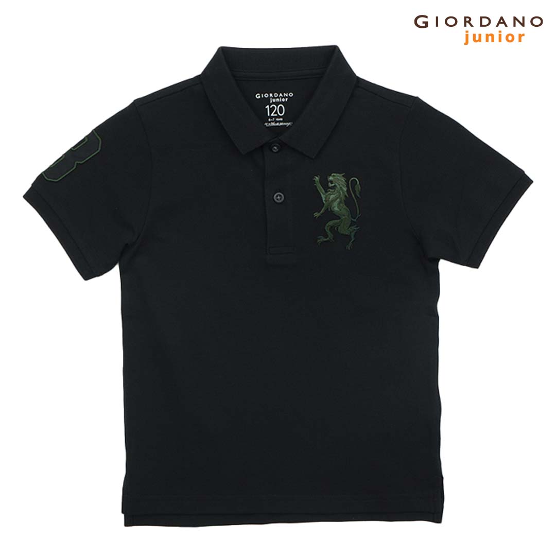 GIORDANO Junior 3D Lion Polo (03015222)