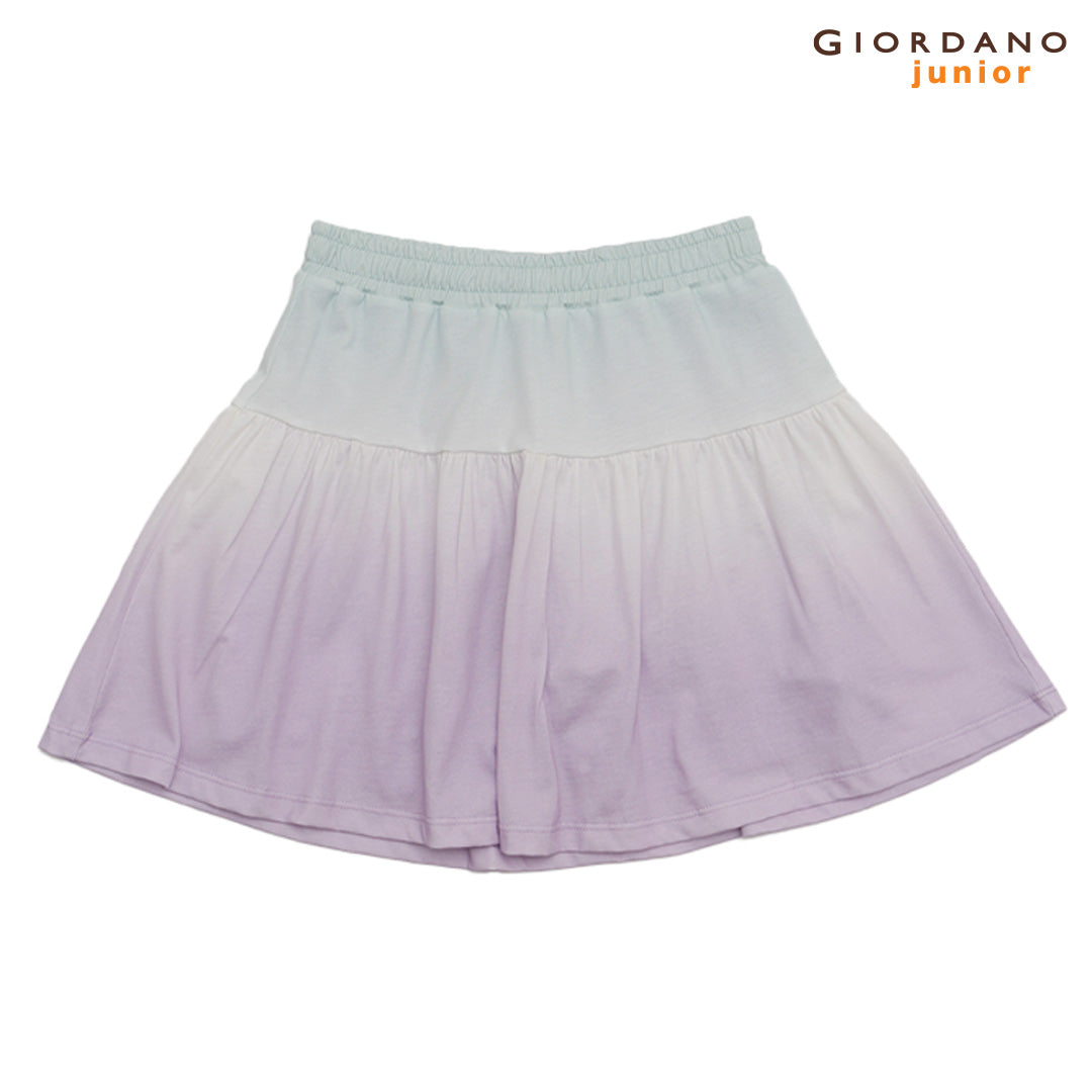 GIORDANO Junior Girls Cotton Jersey Mid Rise Comfort Fit Skort (03405217)