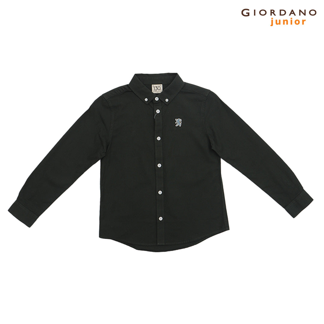 GIORDANO Junior Oxford Long Sleeves Shirt (03043093)