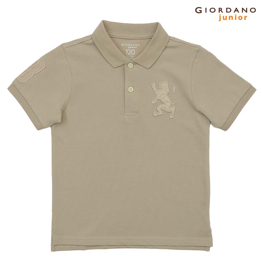 GIORDANO Junior 3D Lion Polo (03015222)