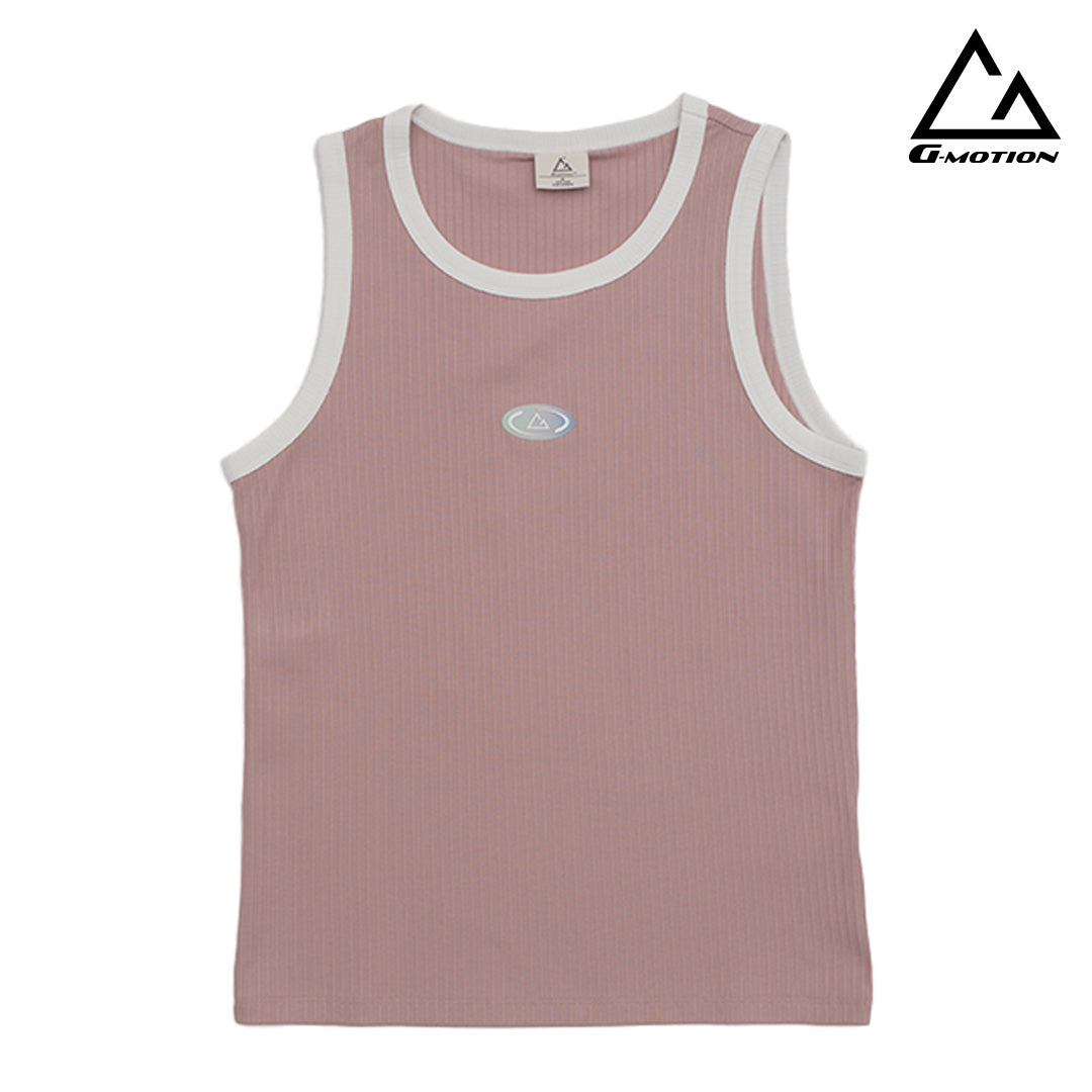 GIORDANO Women's�G-Motion Cotton Polyester Crew Neck Slim Fit Tank Top  (09325301)