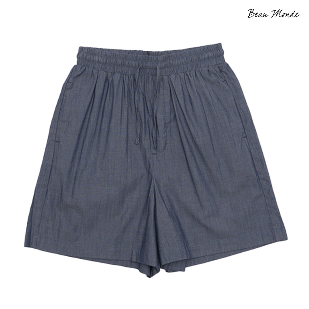 GIORDANO Women's Beau Monde Twill Mid Rise Comfort Fit Shorts (13402340)