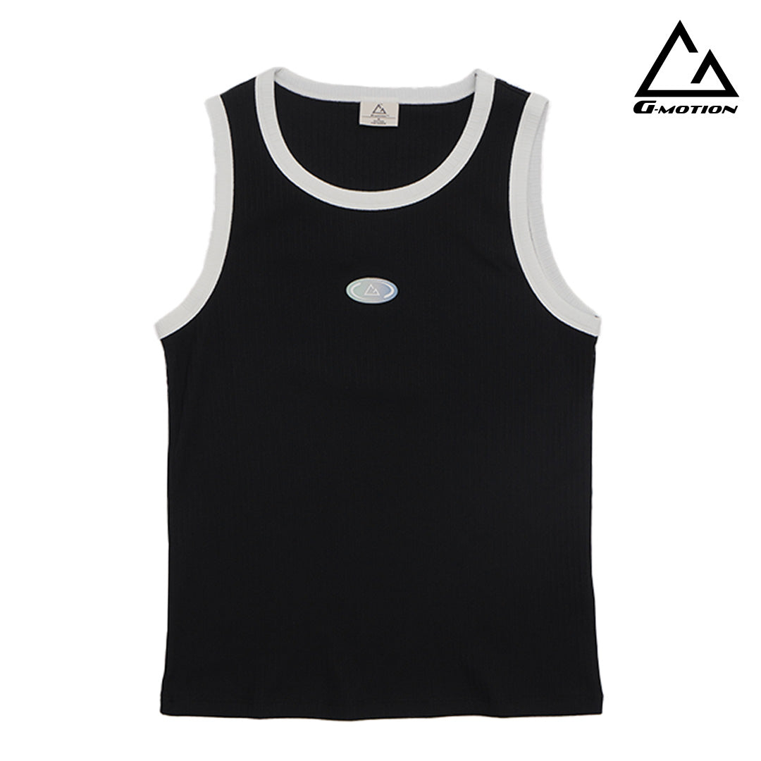 GIORDANO Women's�G-Motion Cotton Polyester Crew Neck Slim Fit Tank Top  (09325301)
