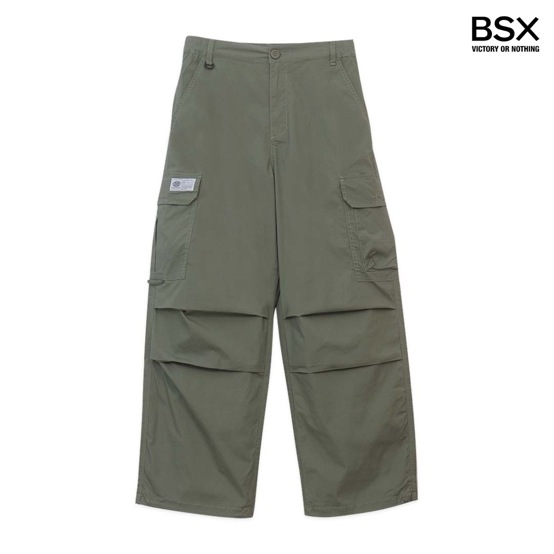 GIORDANO Men's BSX Cotton Spandex Twill Mid Rise Regular Fit Pocket Pants (04116023)