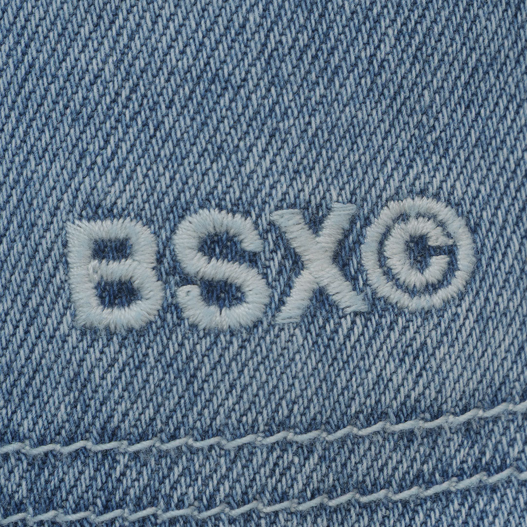 GIORDANO Men's BSX Cotton Blend Denim Regular Fit Pocket Shorts (04106214)