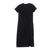 GIORDANO Women's Cotton PolyesterJersey Crew Neck Short Sleeve Comfort Fit Dress (05465403)