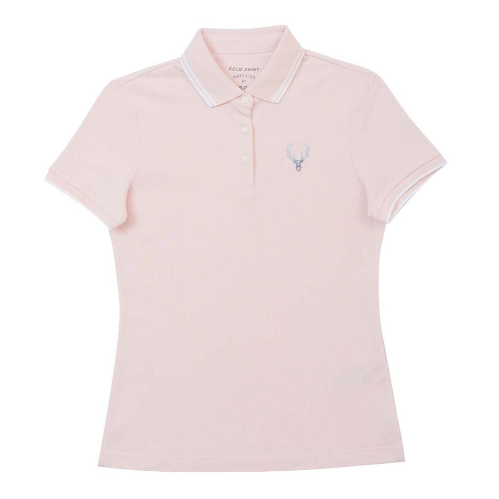 GIORDANO Women's Slim Fit Deer Head Polo (05315362)