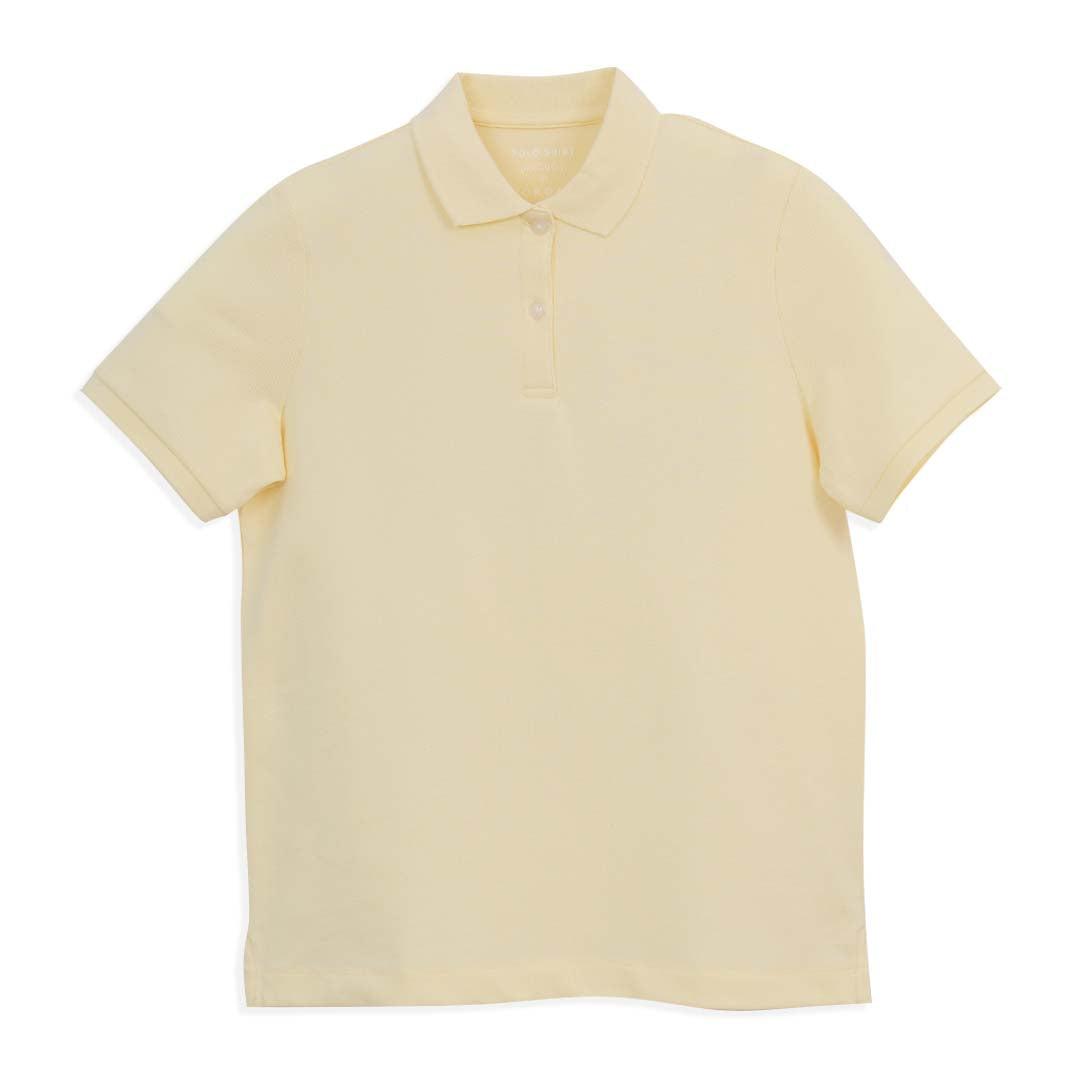 GIORDANO Women's Sweatmark-Free Cotton Lycra Pique Comfort Fit Polo   (05316248)