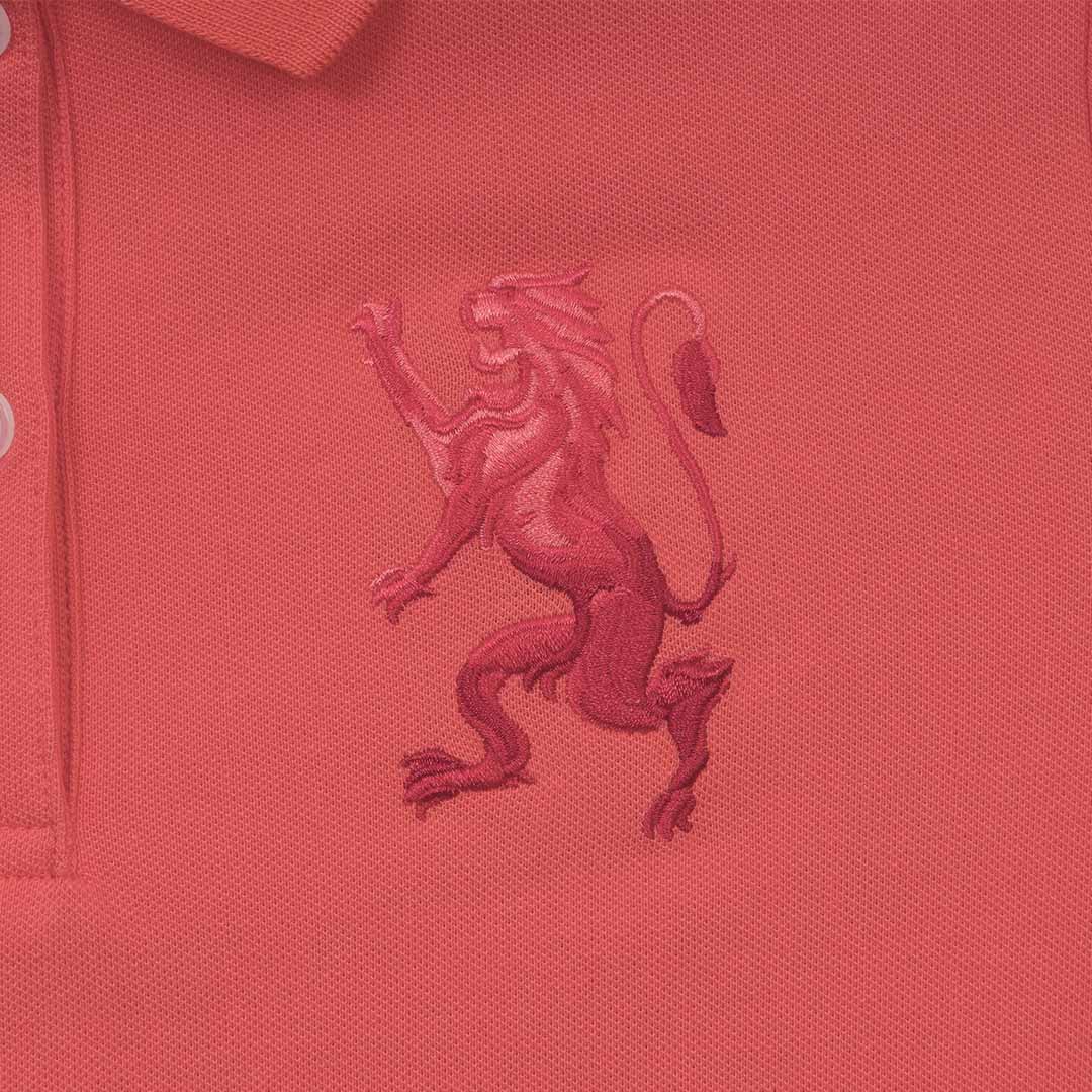 GIORDANO Women's Comfort Fit 3D Lion Polo (05316227)