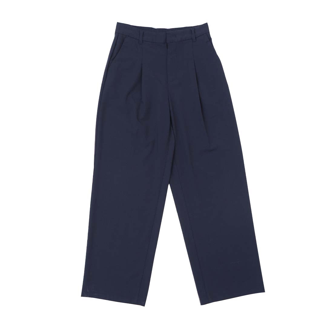 GIORDANO Women's Twill High Waist Wide Leg Pants  (05415032)
