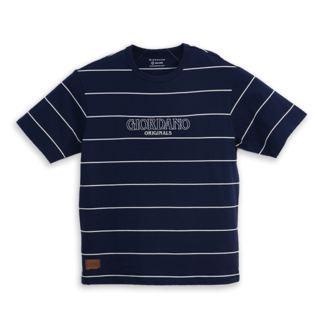 GIORDANO Men's Relax Fit Printed Tee�(01096271)
