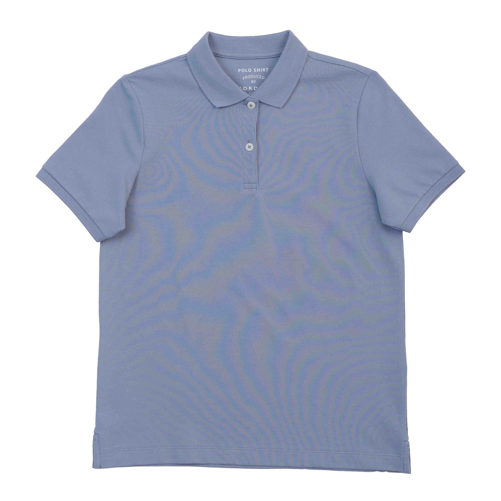 GIORDANO Women's Cotton Lycra Solid Polo (05315317)
