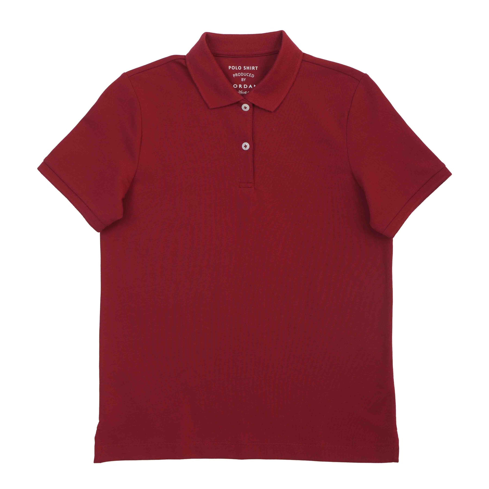 GIORDANO Women's Cotton Lycra Solid Polo (05315317)