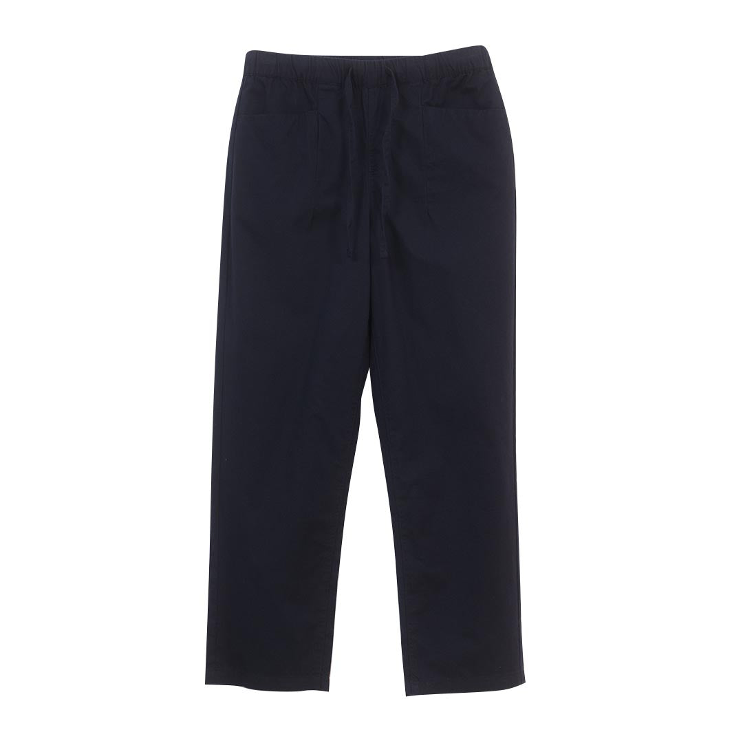 GIORDANO Women's Cotton Twill Mid Rise Regular Straight Fit Elastic Waist Audrey Pants (05426018)