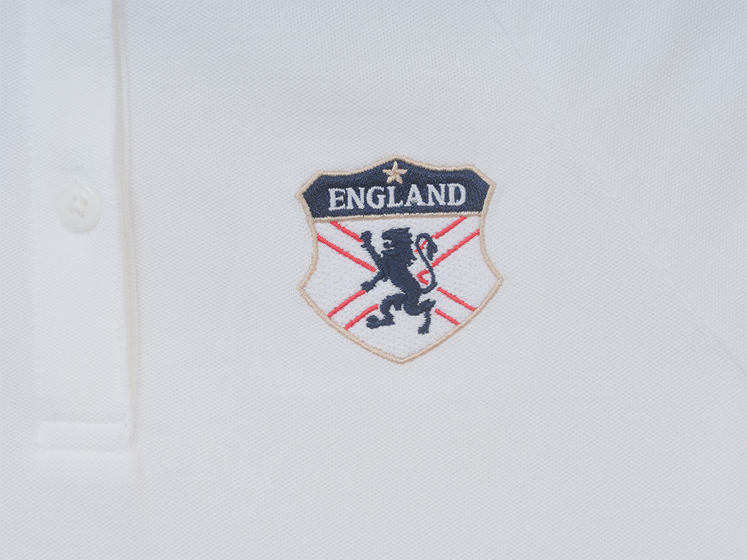 GIORDANO Women's Cotton Lycra Short Sleeve Embroidery World Cup Polo (05316178)