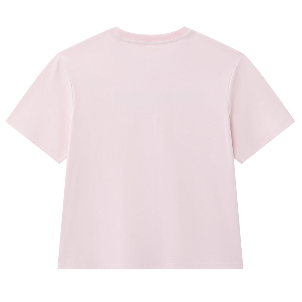 GIORDANO x Chiikawa Women's Sorona Jersey Crew Neck Boyfriend Fit Printed Tee (05396403)
