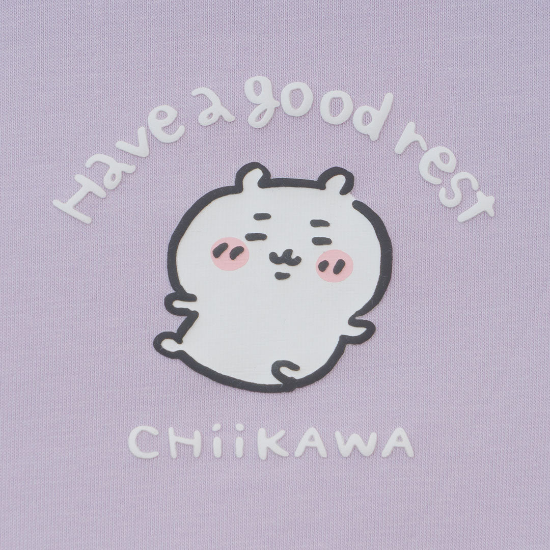 GIORDANO x Chiikawa Women's Cotton Blend Jersey Crew Neck Boyfriend Fit Printed Tee (05396406)