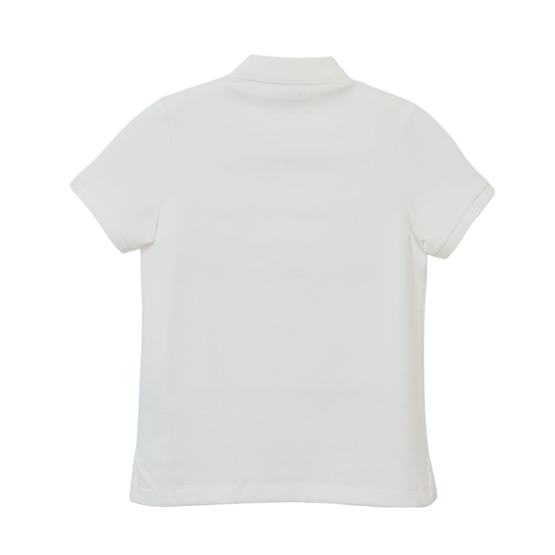 GIORDANO Women's Polyester Waffle Comfort Solid Polo (05316295)