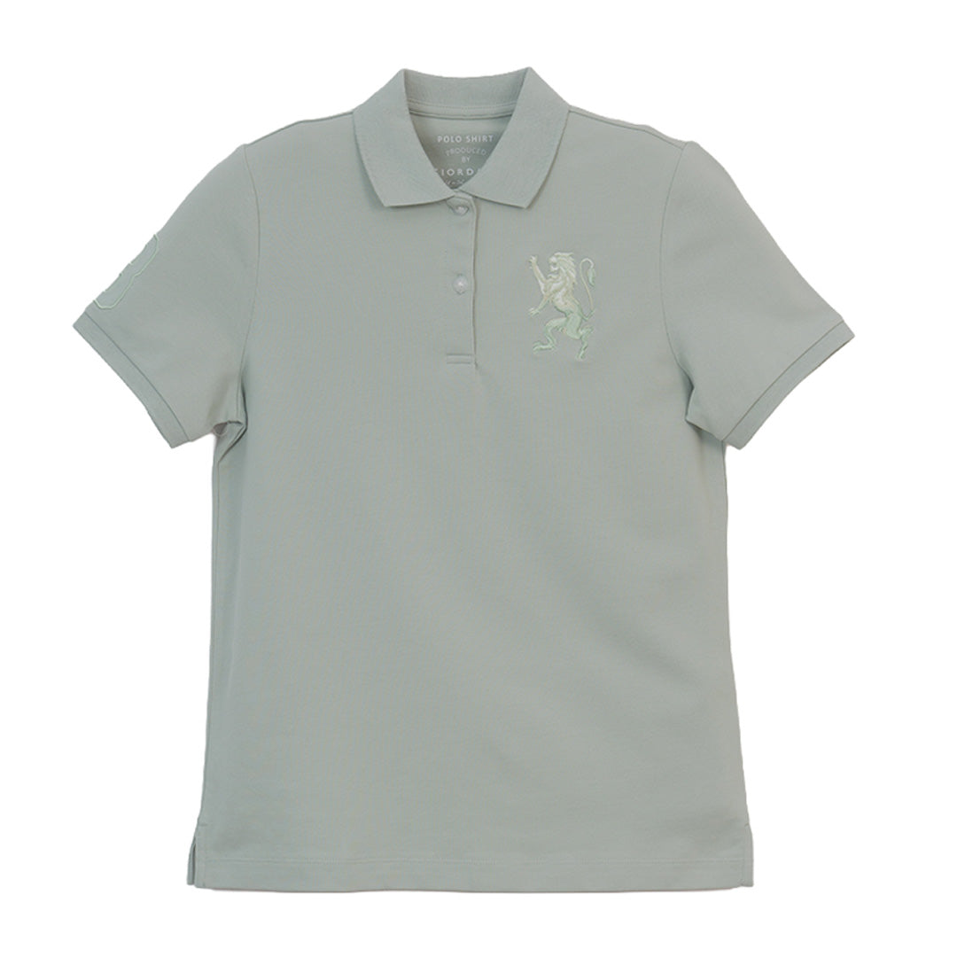 GIORDANO Women's Comfort Fit 3D Lion Polo (05316227)
