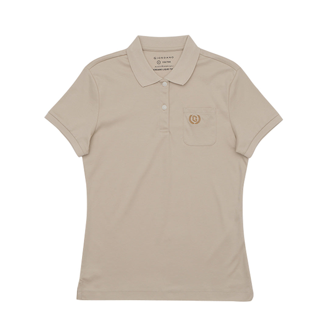 GIORDANO Women's Liquid Touch Polo  (05315233)