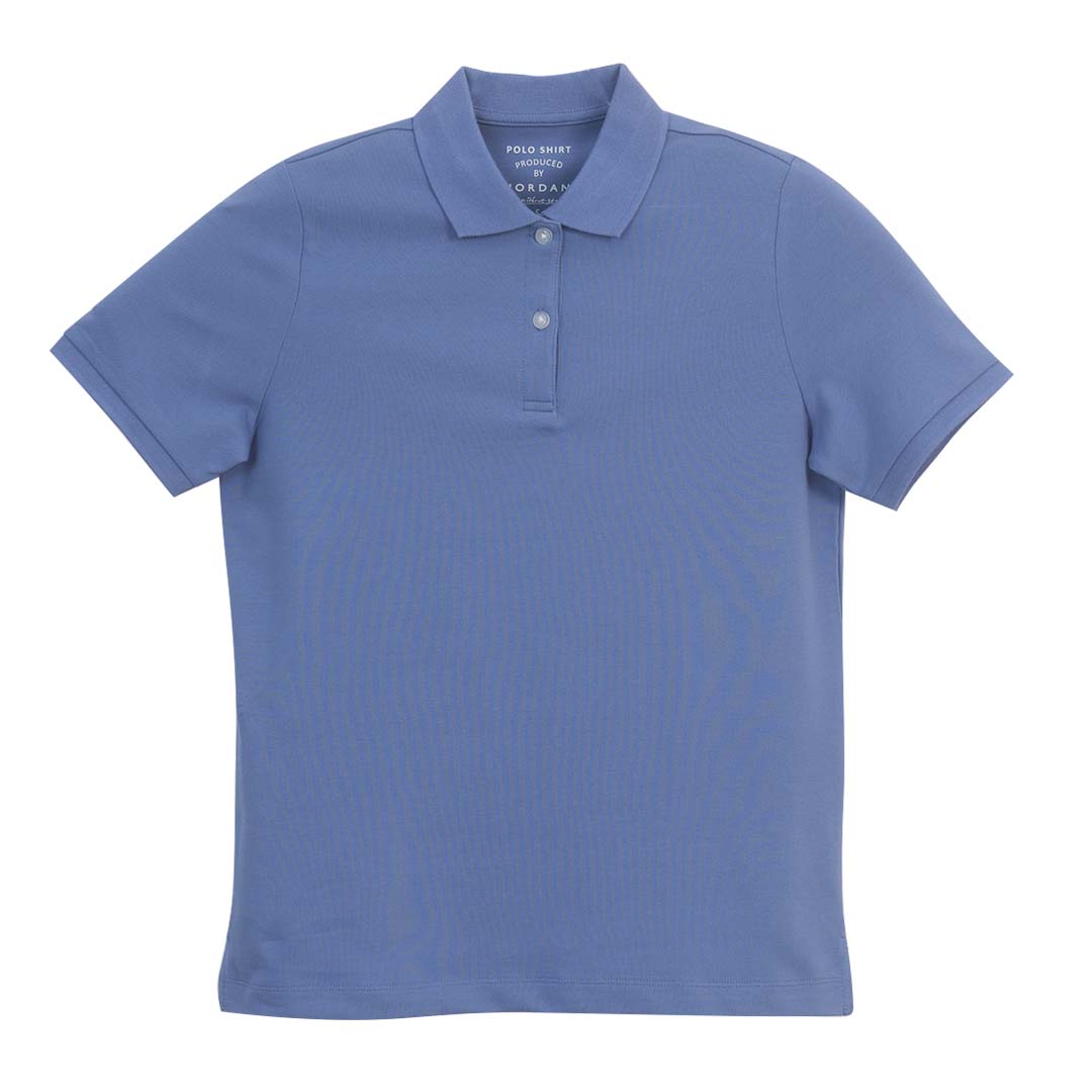 GIORDANO Women's Sweatmark-Free Cotton Lycra Pique Comfort Fit Polo (05316248)