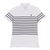 GIORDANO Women's Pique Knit Collar Slim Fit Stripe Polo (05316230)