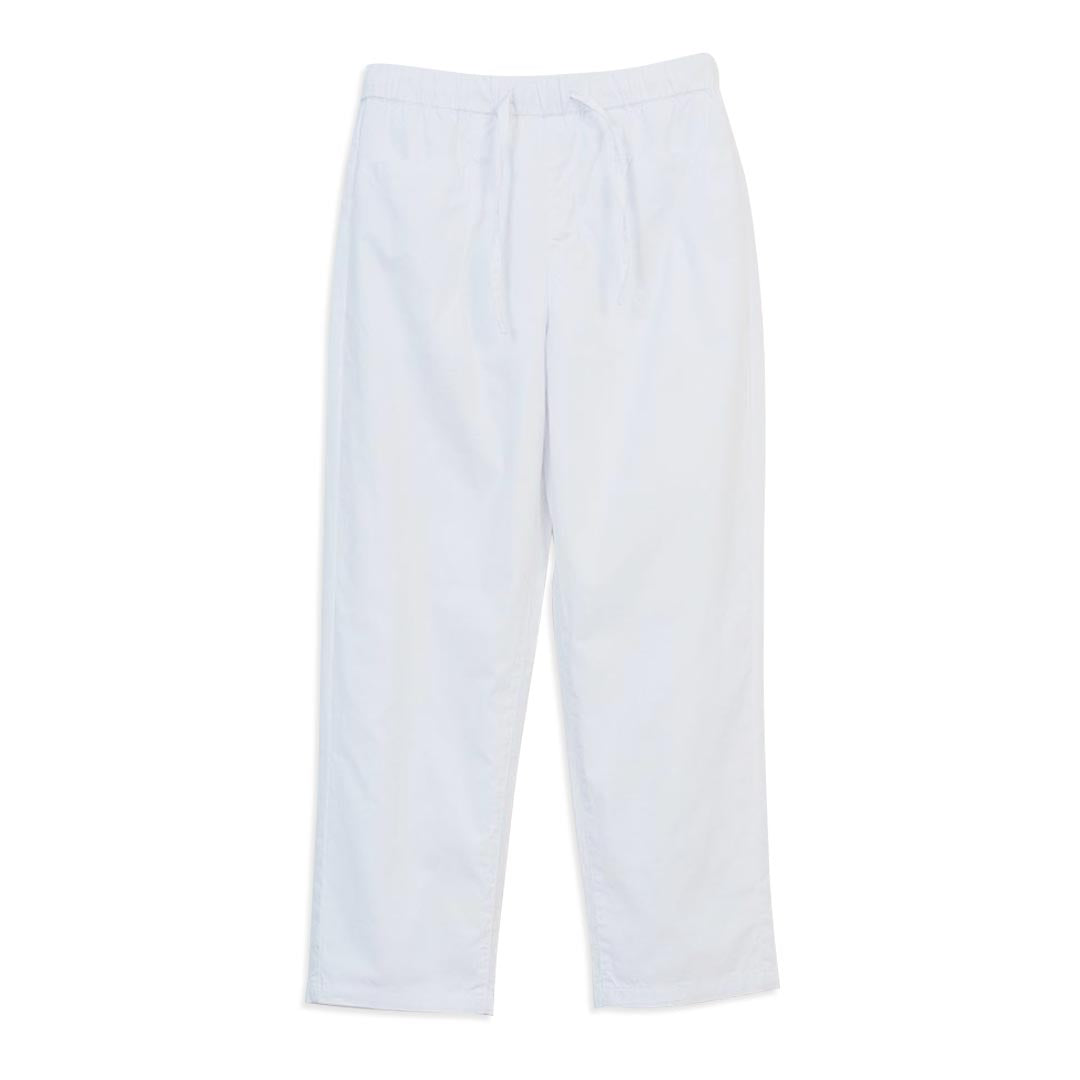 GIORDANO Women's Cotton Twill Mid Rise Regular Straight Fit Elastic Waist Audrey Pants (05426018)
