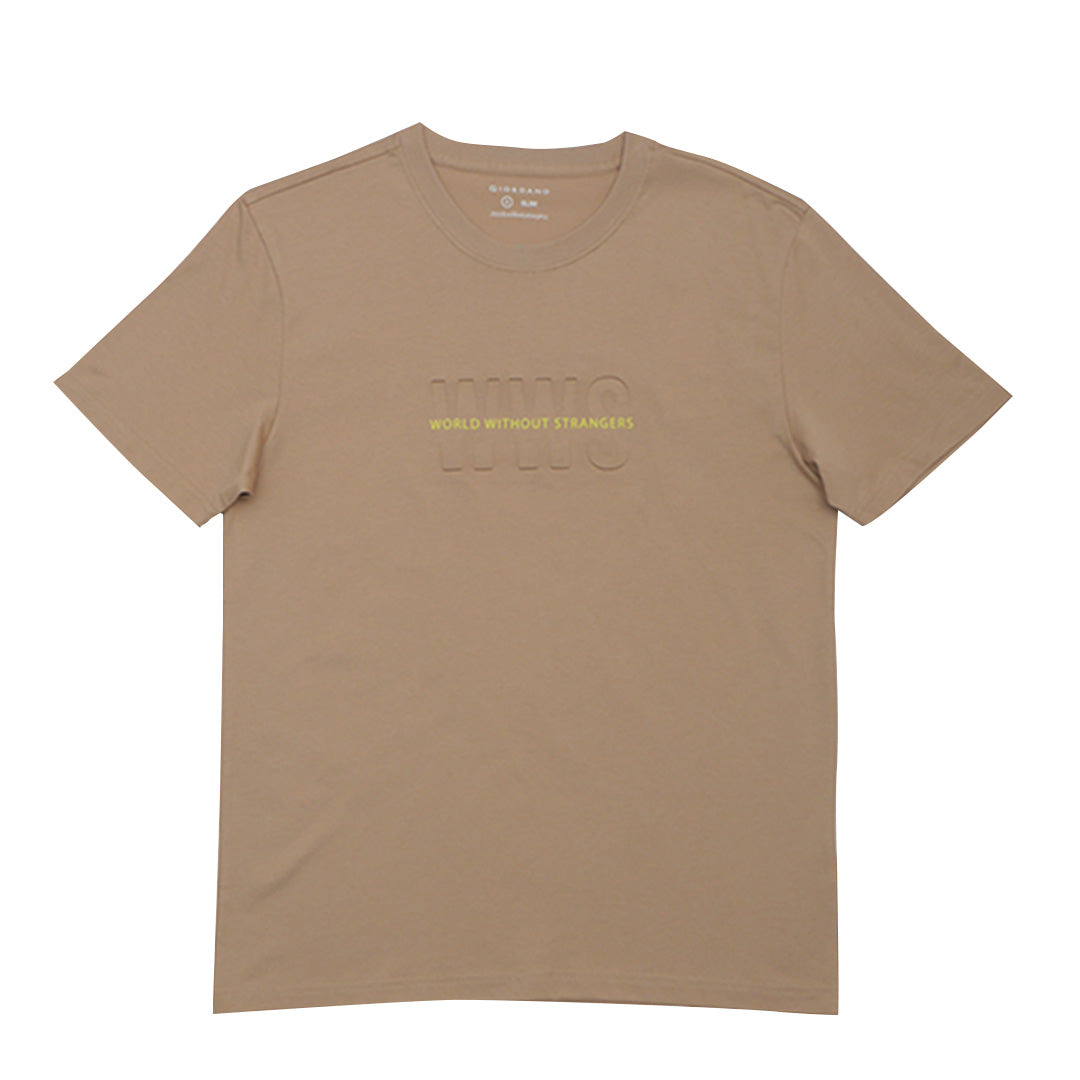 GIORDANO Men's WWS Printed Tee (01095309)