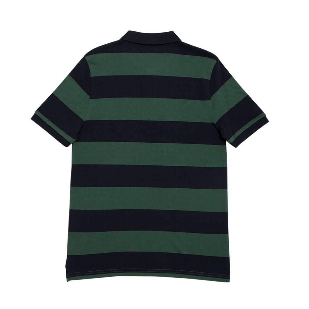 GIORDANO Men's Classic Man Embroidery Bold Polo (01014232) - 19 - Signature Navy / Smoke Pine