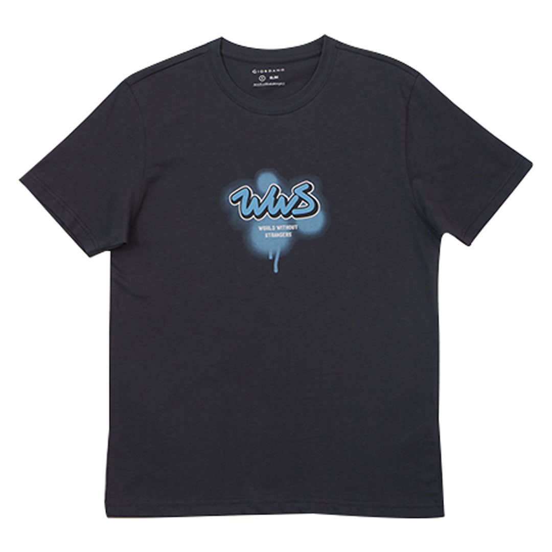 GIORDANO Men's WWS Printed Tee (01095318)