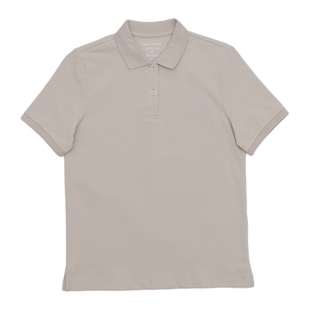 GIORDANO Women's Cotton Lycra Solid Polo (05315317)
