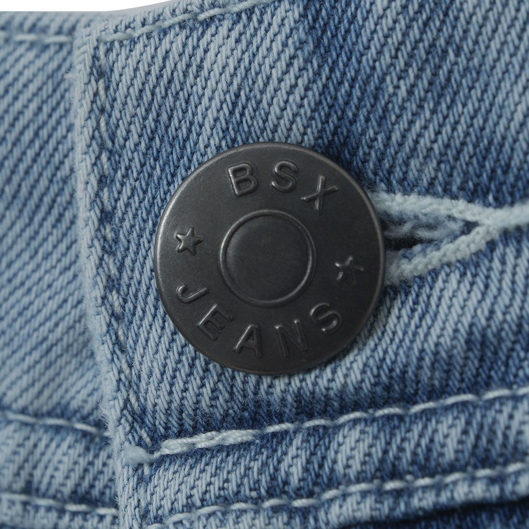 GIORDANO Men's BSX Cotton Blend Denim Regular Fit Pocket Shorts (04106214)