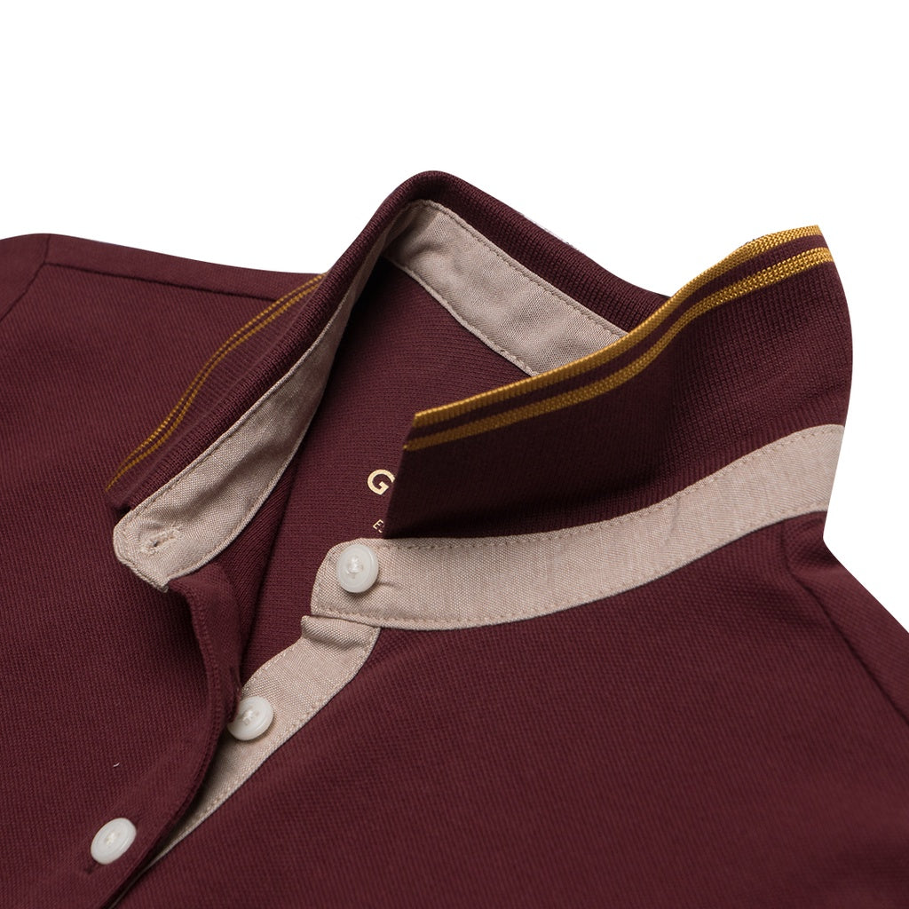 GIORDANO Women's Classic Man Polo (05311260) - 59 - Shady Red