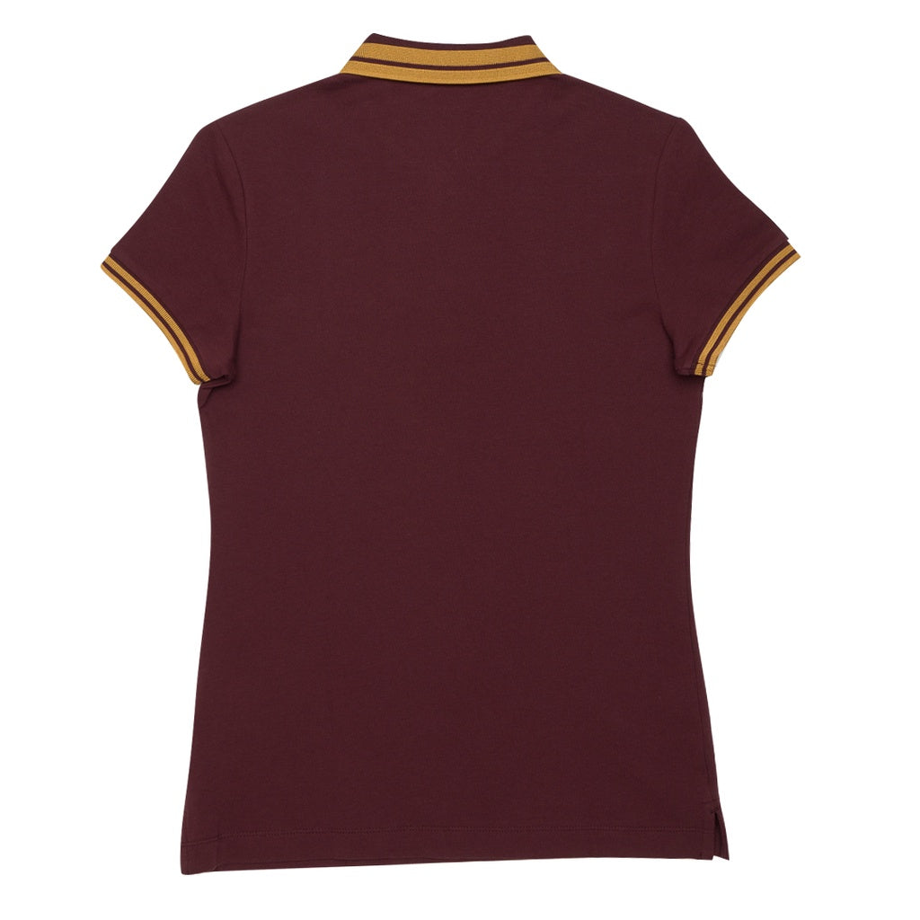 GIORDANO Women's Frog Polo (05312700) - 05 - Shady Red