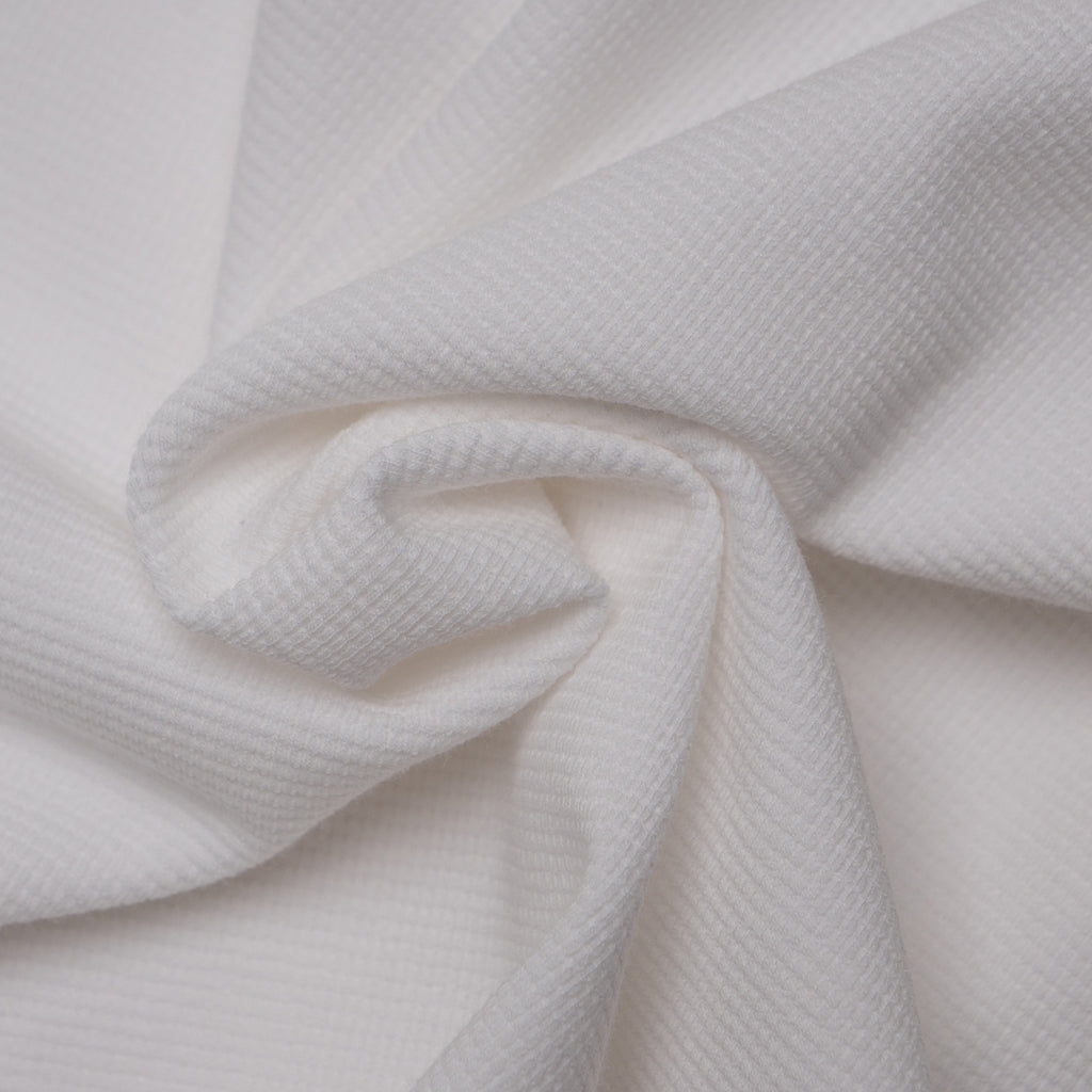 GIORDANO Women's Cotton Polyester Waffle Polo (05313253) - 01 - Signature White