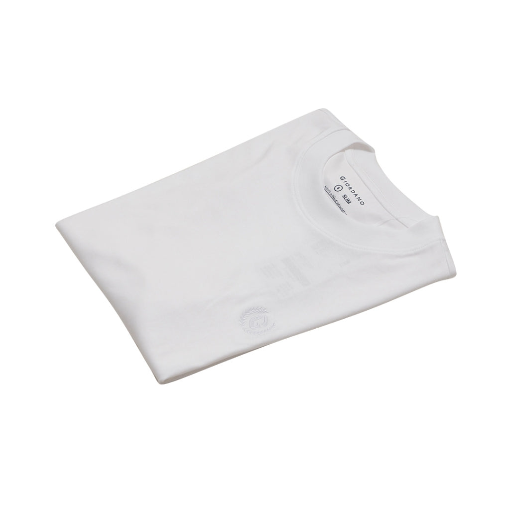 Men's Liquid Touch Crew Neck Tee (01023802) - 11- Signature White
