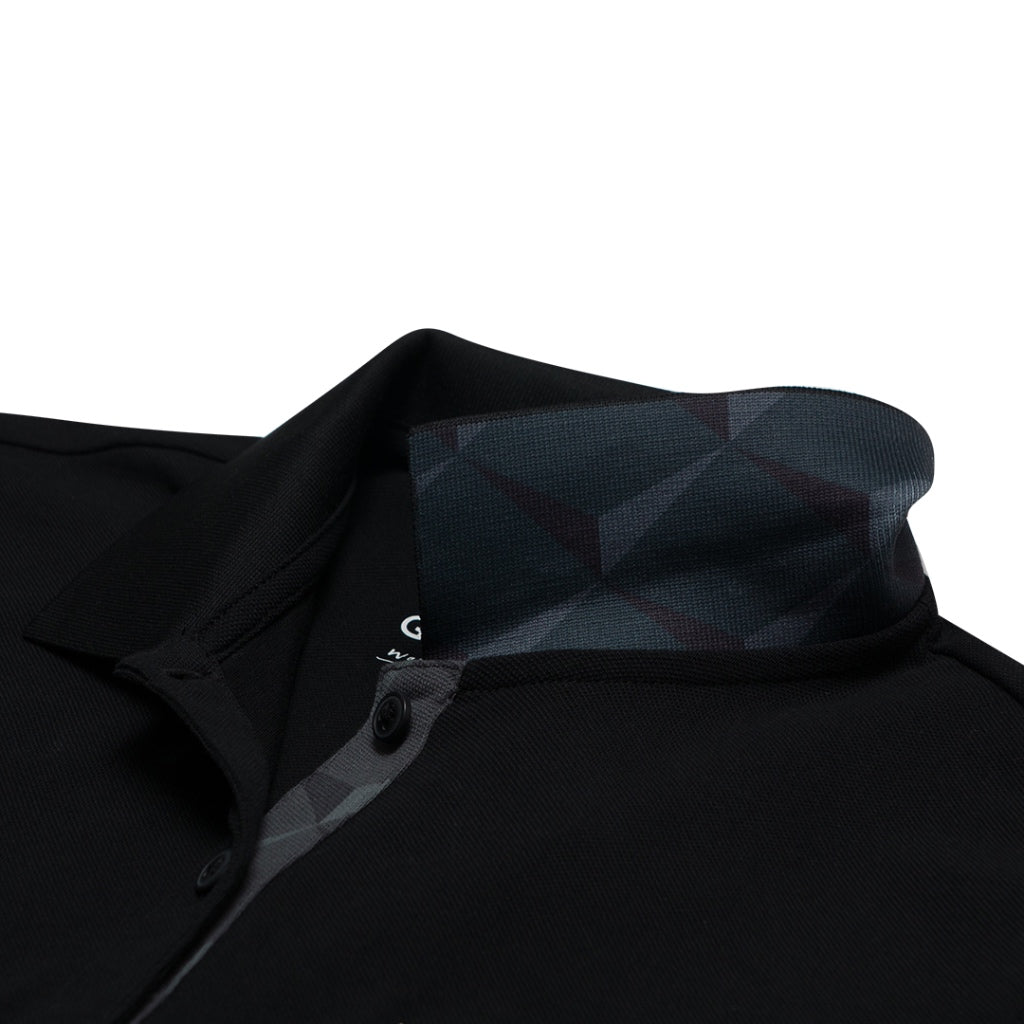 Women's Animal Head Embroidery Bold Polo (05313232) - 86 - Signature Black