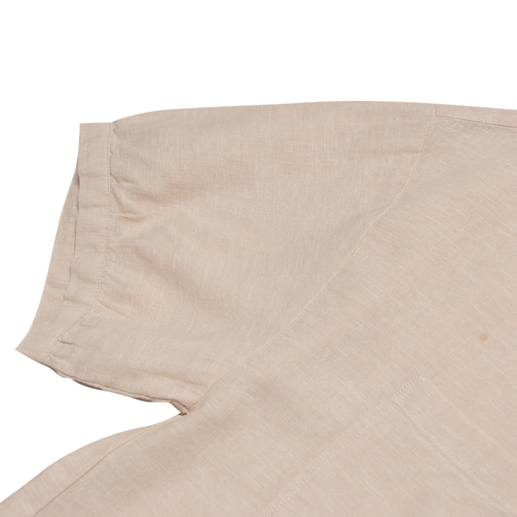 Women's Cotton Linen Poplin Shirt (05344207) - 04 - Khaki