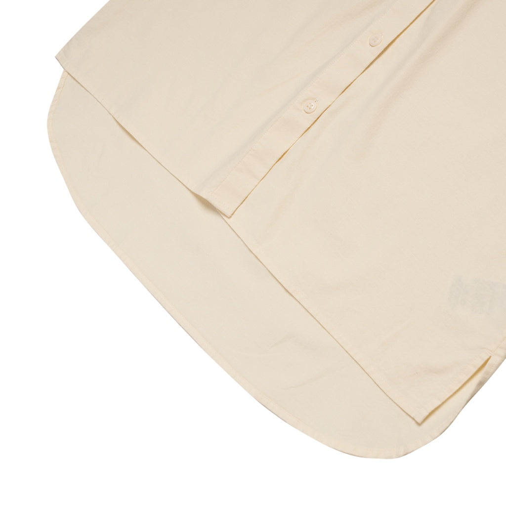 Women's Oxford Acute Collar Long Sleeves Loose Shirt (05343002) - 67 - Lemon Icing