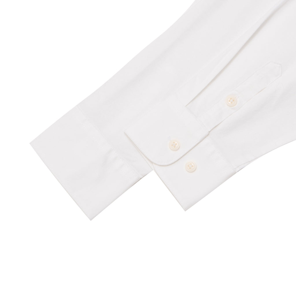 Women's Oxford Long Sleeves Loose Shirt (05344002) - 01 - White