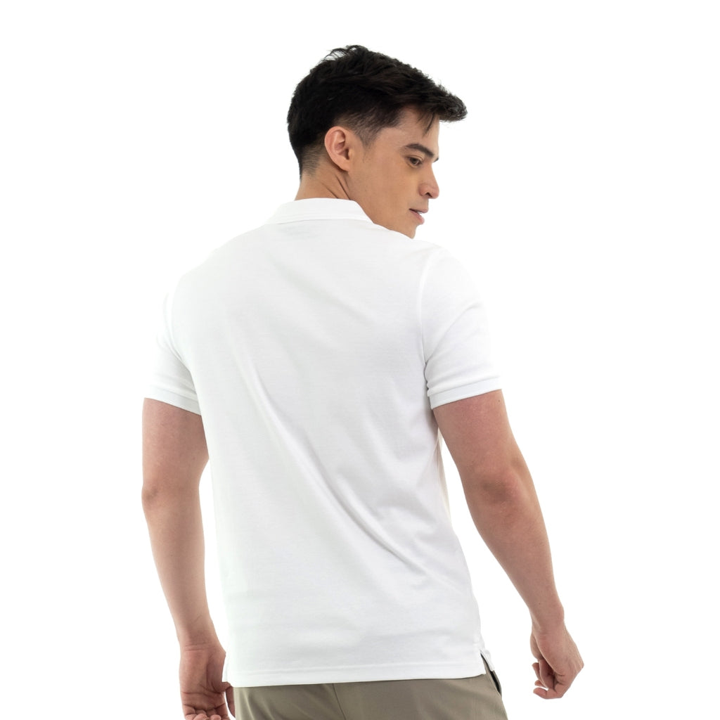 GIORDANO Men's Liquid Touch Polo (01012291) - 67 - Signature White